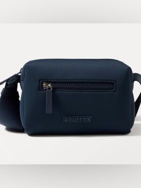 Athleta Navy Compact Crossbody Pouch